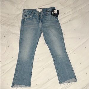 MOTHER the insider crop step fray